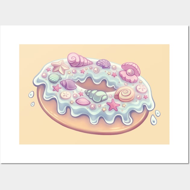 Beach Donut Wall Art by DoomedDreamer